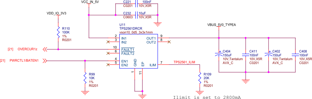 BeagleY-AI dual USB current limiter