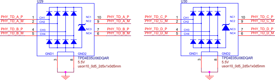 BeagleY-AI ethernet phy protection