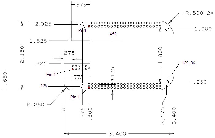 Cape Board Dimensions